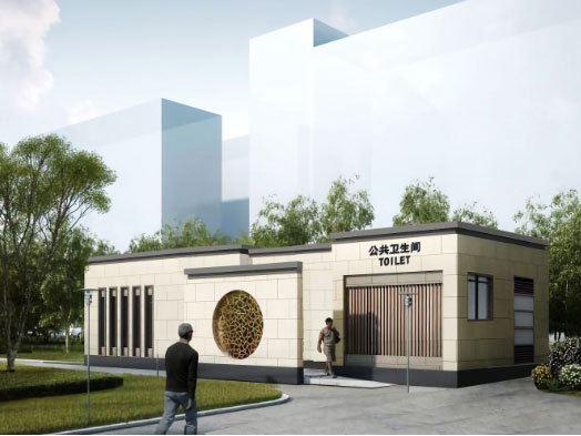 元门乡豪华组装型移动厕所